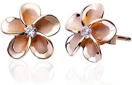 LocoMocoAloha ピンク ゴールド コーティング プルメリア ジュエリー